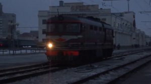 ТЭП60-0241 маневрирует на станции Орша-Центральная
