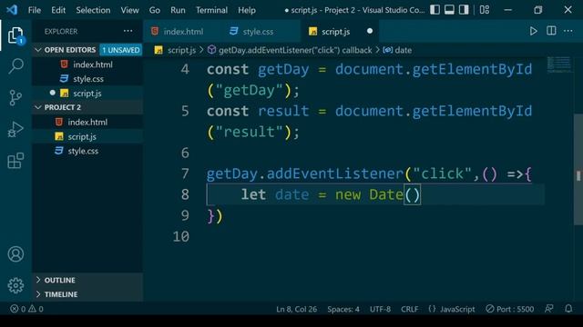 HTML, CSS & JAVASCRIPT Projects For BEGINNERS - 10 Projects using HTML CSS and JAVASCRIPT