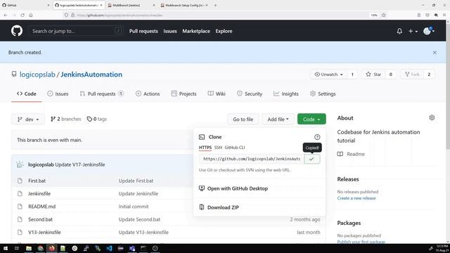 #20 | Jenkins Automation in Hindi | How to Setup a Multi Branch Pipeline in Jenkins смотреть онлайн