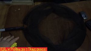 Мой надежный подсак для рыбалки с регулирующейся ручкой. Бюджетный, большой подсак.