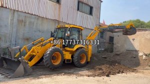 Работа экскаватор погрузчик388H#экскаваторпогрузчик#экскаватор#погрузчик#китайский#китай