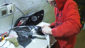 ВРОТ НЕ ВЬЕ"ЕННЫЙ ТЮНИНГ ФАР и полировка Skoda octavia a5. TUNING OF HEADLAMPS. ASP