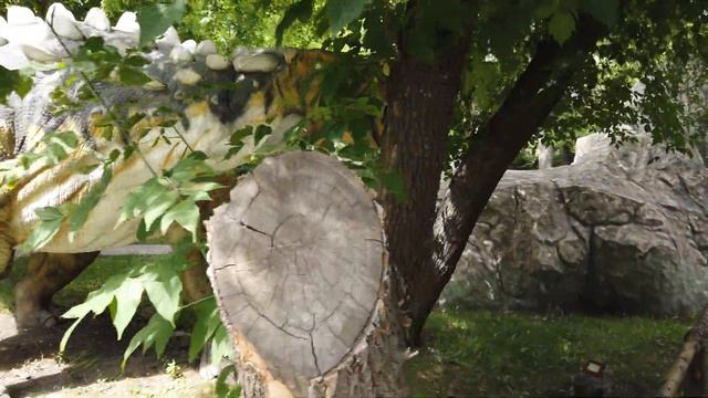 4K. Novosibirsk Zoo. Dinosaurs. Part 2 (0055) смотреть онлайн