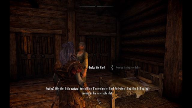 Skyrim - What happens if you kill Aventus Aretino instead? (Innocence Lost Alternate Route) смотреть онлайн