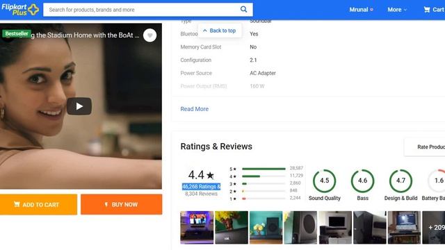 Boat Avante 160W VS LG SJ 3 300W Soundbar Comparison | Detailed Comparison | Soundbar Review смотреть онлайн