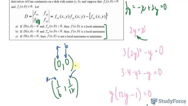 ? How to find the local maximum/minimum and saddle points of a function (Question 1) смотреть онлайн