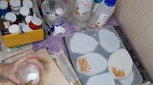 ПАЛЕТКА для ВИЗАЖИСТОВ из ЭПОКСИДНОЙ СМОЛЫ