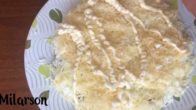 ???Салат подсолнух . Рецепт салата с чипсами от Milarson.#174
