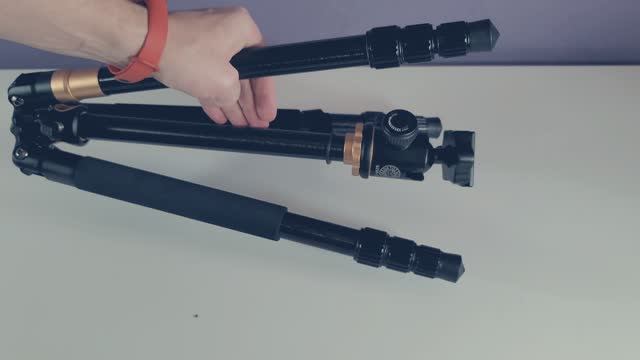 Профессиональный штатив для фото/видеокамер Qingzhuangshidai q999h смотреть онлайн