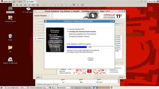 Oracle 11g R2 database installation