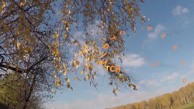 ОСЕНЬ СТРУИТСЯ СТИХ ПРО ОСЕНЬ. АВТОР ВЛАДИМИР СОКОЛОВ смотреть онлайн