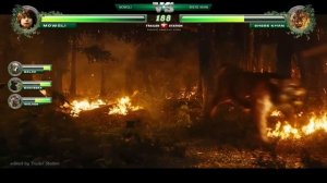Mowgli vs Shere Khan with Healthbars