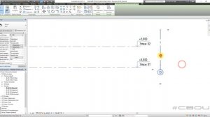 Лекция 2.3. Создание осей и уровней (Revit_#СВОИ)