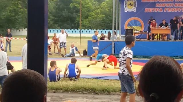 Турнир по вольной борьбе село Тарутино. Неверов Георгий смотреть онлайн