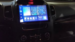 Kia Sorento 2 первое включение магнитолы teyes cc3