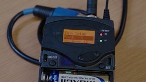 Sennheiser EW 100 G3 Wireless Lavalier Microphone - Setup and Basic Use Tutorial