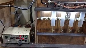 самодельный стенд для проверки и чистки Бензиновых форсунок.