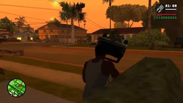 МАШИНА БИГ СМОУКА В НАЧАЛЕ ИГРЫ ГТА СА смотреть онлайн