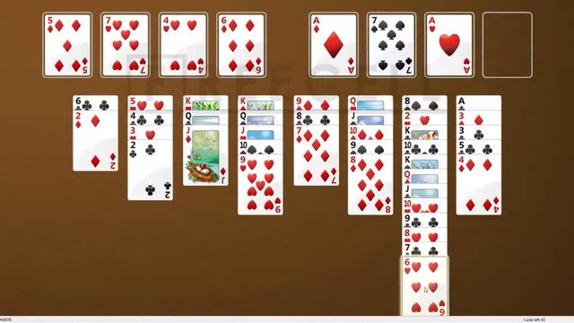Solution to freecell game #26576 in HD смотреть онлайн
