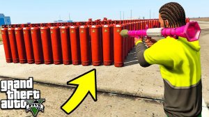 ЧТО БУДЕТ ЕСЛИ ВЗОРВАТЬ 100+ ГАЗОВЫХ БАЛЛОНОВ В ГТА 5! ОБЗОР МОДА В GTA 5 ВИДЕО MODS