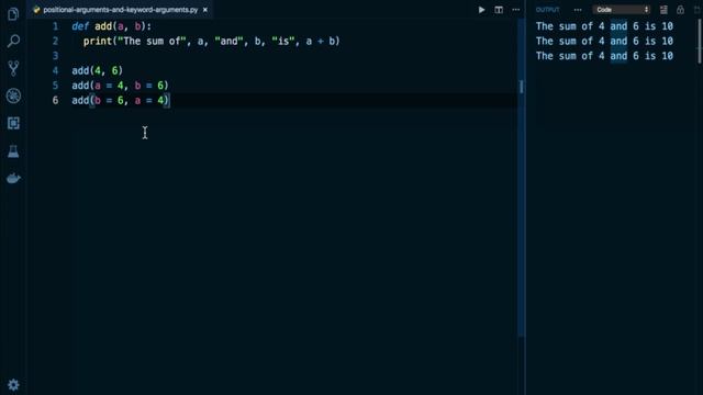 Python Programming Tutorial # 29 | Positional Arguments and Keyword Arguments in Python - English