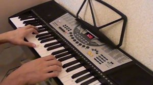 Mr.Kredo -- Сегодня в белом танце кружимся . Piano tutorial