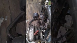 давление масла 10w40 с днепронасосом,радиатором,автофильтром,на мотоцикле Урал