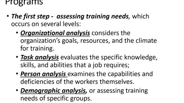 CHAPTER 6 EMPLOYEE TRAINING & DEVELOPMENT смотреть онлайн