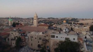 Call to Prayer Over the Old City of Jerusalem