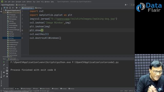 OpenCV Practical - Convert BGR Image to RGB Image in OpenCV | Color Conversion in OpenCV [Hindi]