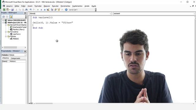 Variáveis no VBA - O que é uma variável no VBA? смотреть онлайн