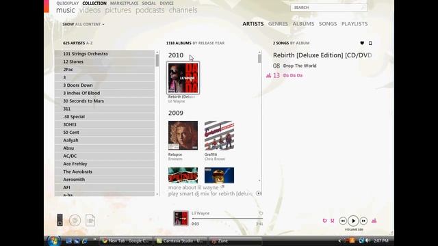 Microsoft Zune Offers Music From The Future, Eat That iTunes! смотреть онлайн