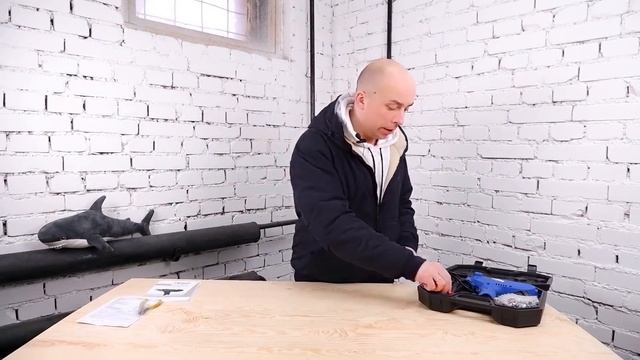 Вязальный пистолет FROSP GS308-6512 | Распаковка смотреть онлайн