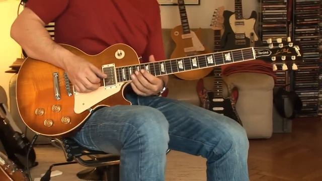 1996 Gibson Les Paul Std. Plus Flametop, honey burst Part1 смотреть онлайн
