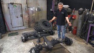 Мосты  Unimog и колеса  для внедорожника