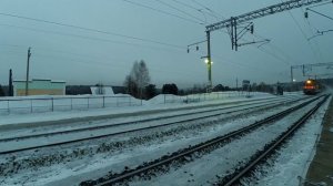 ГУДКИ И СВИСТКИ ЭЛЕКТРОВОЗОВ И ТЕПЛОВОЗОВ ЗИМОЙ