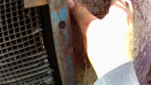 Подготовка к уборочной, ЕНИСЕЙ 950 снятие радиатора