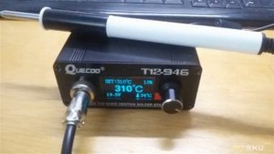 Мини обзор паяльной станции  Quecoo (Quicko?) STC T12-946 Mini | #Обзор