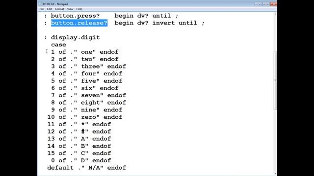 DTMF Decoding  / MT8870