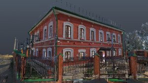 Лазерное 3д сканирование исторического здания в городе Епифань