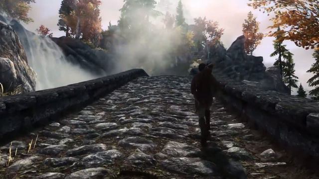 Vanilla Skyrim: SE vs Skyrim: SE with 150+ mods смотреть онлайн
