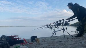 Атомная рыбалка на пруду охладителе!!! Бешеная тилапия.