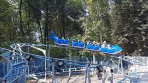 Измайловский парк 2021/ Аттракцион Акула/ Аттракцион Кенгуру