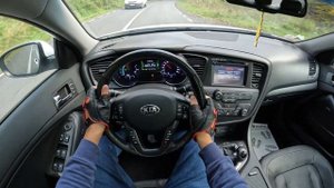 2013 KIA OPTIMA 2.0i Hybrid | POV TEST DRIVE