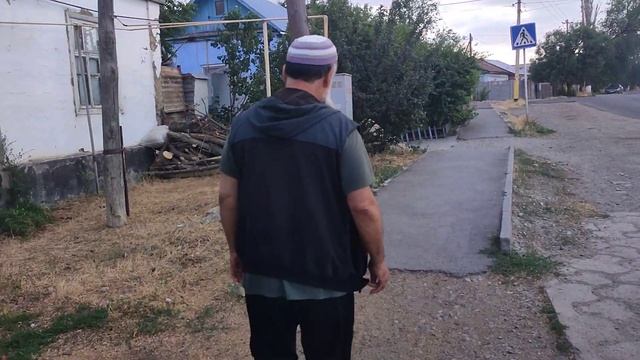 Тараз(Джамбул)Обзор улицы Самаркандская(Тимирязева).