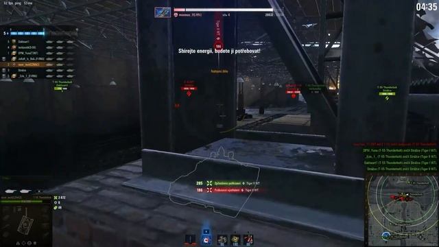 World of Tanks, T55 Thunderbolt -The Last Waffentrager gameplay 1 смотреть онлайн