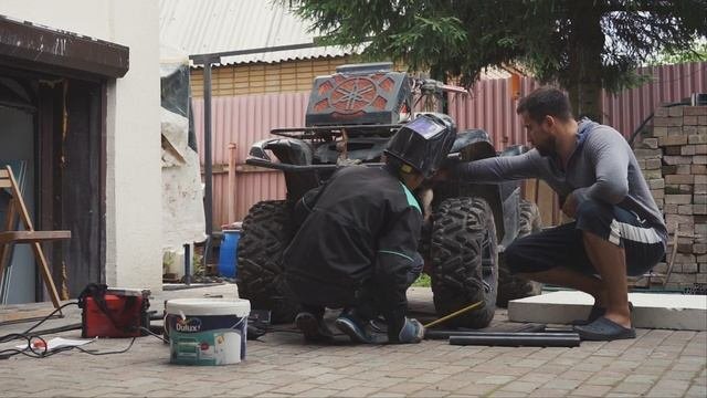 Тюнинг Yamaha Grizzly 700.