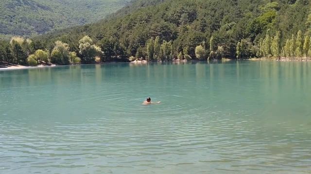 КРЫМ 2020! КРЫМ ДОСТОПРИМЕЧАТЕЛЬНОСТИ! БИРЮЗОВОЕ ОЗЕРО!!!))) смотреть онлайн