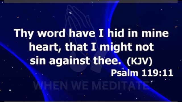 Ancient Words Ever True - Michael W Smith | Instrumental With Scriptures @whenwemeditate