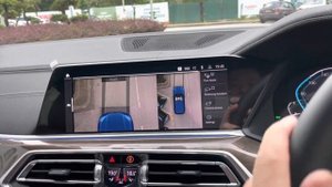 BMW G05 X5 45e retrofitted Original 360° 3D Surround View Camera.